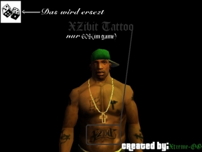 Tattoos Xzibit on Xzibit Tatto