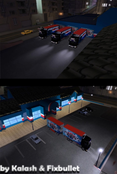 Pepsi Market and Pepsi Truck