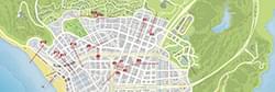 messerflüge map