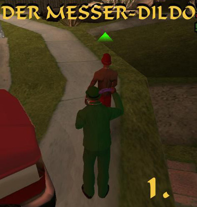 Messer-Dildo