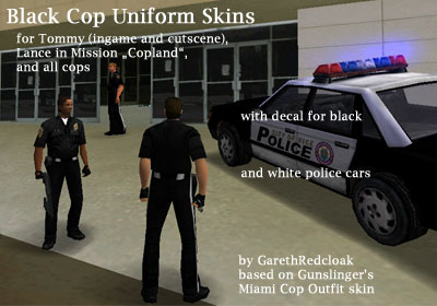 Black Cop Uniforms