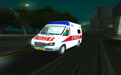 Hong Kong Polizei Auto
