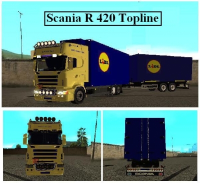 Scania R 420 Topline
