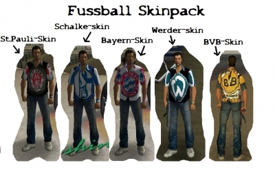 Fussball-Skinpack