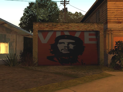 Che Guevara Garage Door
