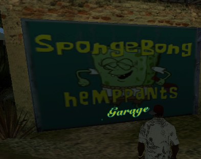 Spongebong Garage