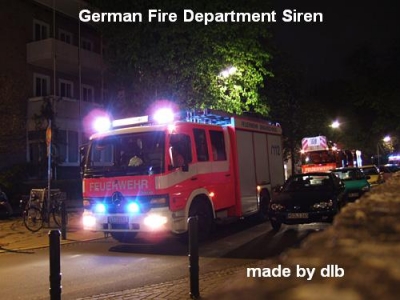 German_Fire Departement_Siren