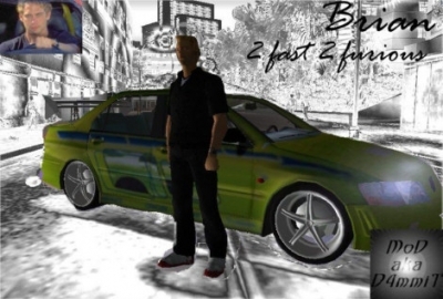 Brian (2fast 2furious Skin)