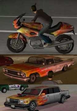 5 "On Fire" cars