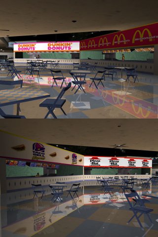 Real Life Food Court