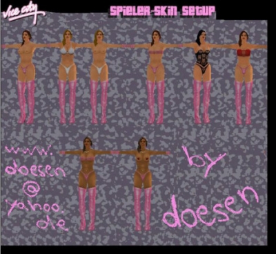doesen´s skin pack