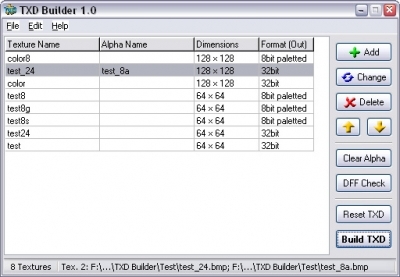 TXD BUILDER