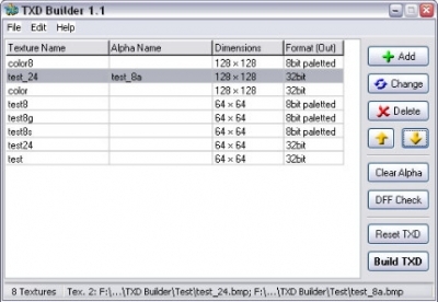 TXD Builder 1.1