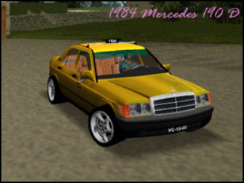 Mercedes 190D Taxi