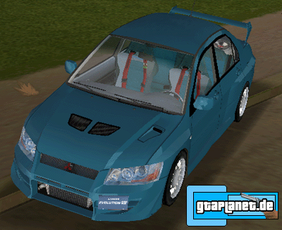 Mitsubishi Lancer Evolution VII Tuned