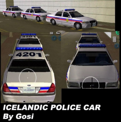 Icelandic Police Car