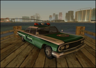 Voodoo Police Car