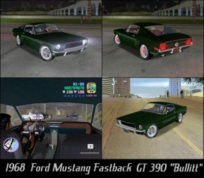 1968 Ford Mustang Fastback Bullitt