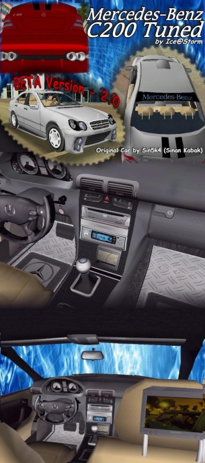 Mercedes-Benz C200 Tuned (Version : BETA - 2.0)