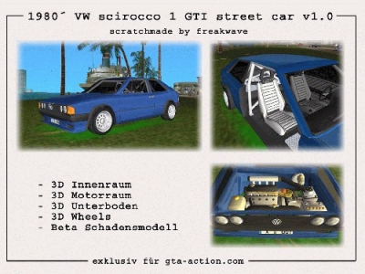 1980 VW scirocco 1 GTI
