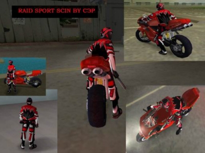 SUPER RAID MOTOSKIN
