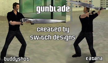 Final Fantasy 8 Gunblade Katana/Buddyshot