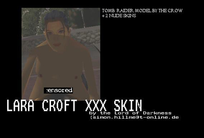 Lara Croft Nude Skin