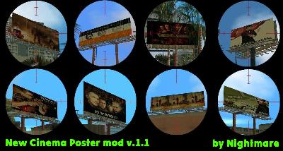 New Cinema Poster mod v.1.1