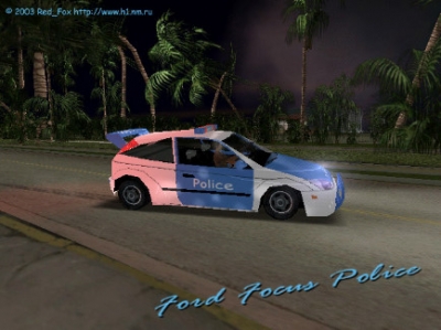 Ford Focus ZX3 Police