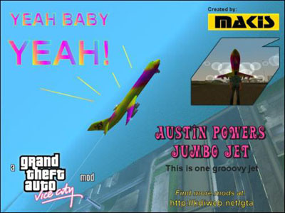 Austin Powers Jumbo Jet