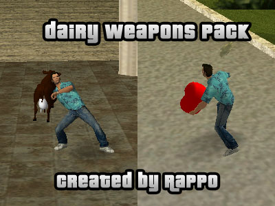 Dairy Weapons Pack