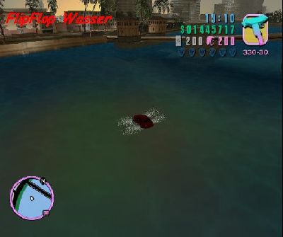 FlipFlop Wasser