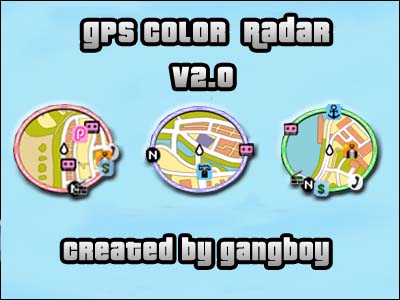GPS Color Radar Mod