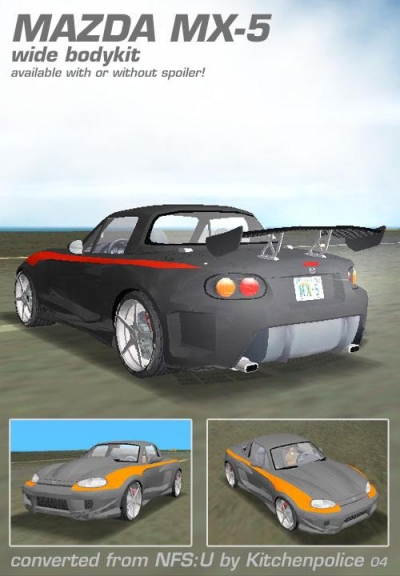 Mazda MX-5 wide bodykit