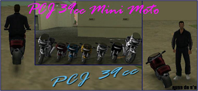 PCj 39cc Mini Moto