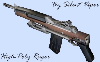 High-Poly Ruger