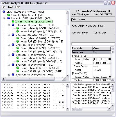 RW Analyze 0.3b
