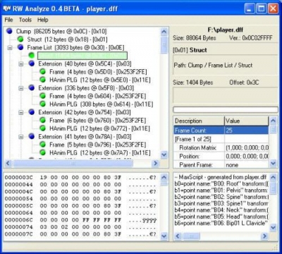 RW Aanalyze V0.4 Beta