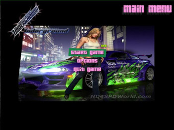NFS: Underground Background