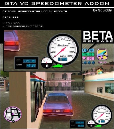 Analog Speedometer Addon