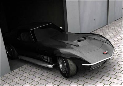 Corvette Stingray 1969 by B-FISH