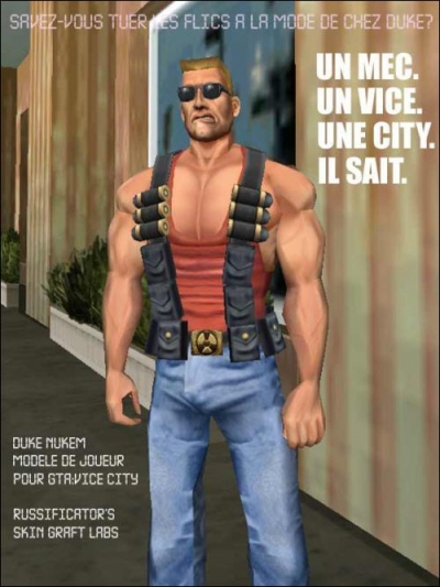 Duke Nukem player model