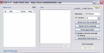 MTA V0.5 Client für Windows