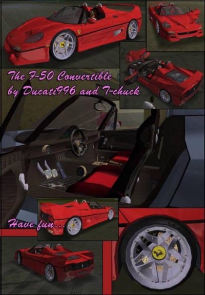 Ferrari F-50 Convertible "Special Edition"