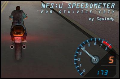 NFS:U Speedometer