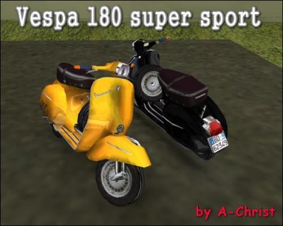 Vespa 180ss Pack