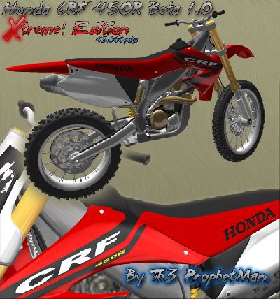 Honda CRF450R Xtreme Edition Beta