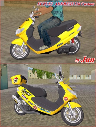 SUZUKI ADDRESS110 Custom (2type) Ver.1.3