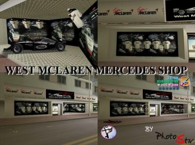 "West McLaren Mercedes Shop" mod