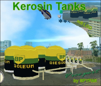 BP Kerosin Tanks
